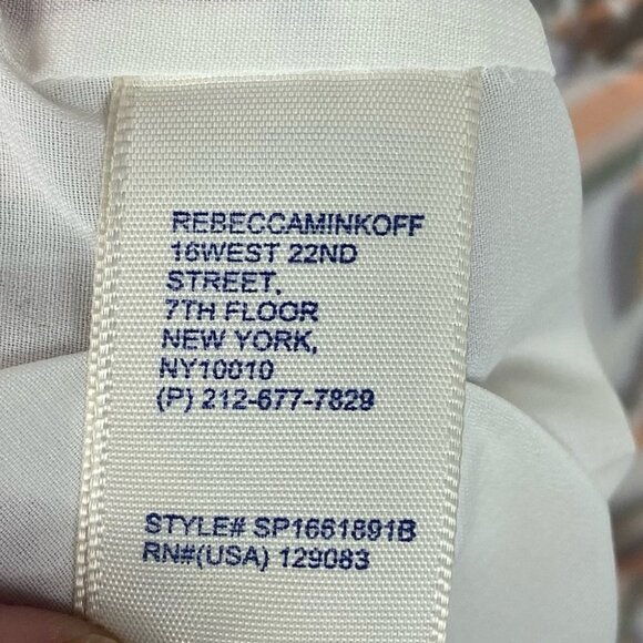 NWT Rebecca Minkoff Emilia Dress Size XS Mini Geometric Boho Print New Tags Boho - Picture 10 of 12